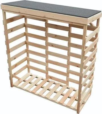Obrázek produktu pro ROJAPLAST Dřevník Velký 150 X 160 X 60 cm 19030