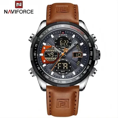 Obrázok produktu pre Hodinky NAVIFORCE MI-38642 - Slabo Hnedá/Čierna KP38642