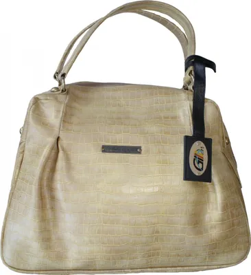 Produktbild von German Wear, Damen Lederhandtasche Ledertasche Handtasche Tasche Tragetasche echtleder beige