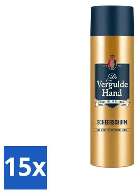 Produktbild von 15 x De Vergulde Hand Scheerschuim - 250 ml - Vorteilspackung - 15 Stücke