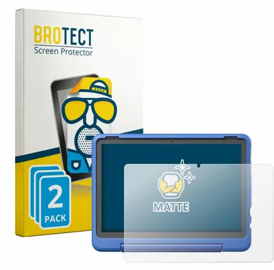 Produktbild von 2x BROTECT Schutzfolie für Amazon Fire HD 10 Kids Pro 2023 Displayschutz Displayschutzfolie Folie Matt Entspiegelungsfolie