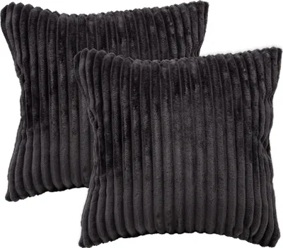 Produktbild von Kopfkissenbezug 2-teilig, 100% Polyester, 40x40 cm, schwarz