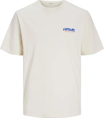 Image de Jack & Jones Noto Artsy T-shirt manches courtes Beige M Homme Beige M