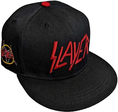 Obrázek produktu pro Slayer - Kšiltovka Snapback pro muže/ženy Uni RO10125 (One Size) (Black/Red)