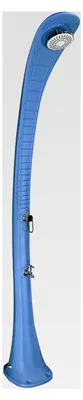 Produktbild von Solardusche Cobra Blau mit Fußspüle