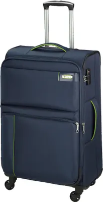 Produktbild von Mittlerer Leichter 2,7 kg Trolley Reisegepäck Stoffkoffer 67 cm Blau Bowatex