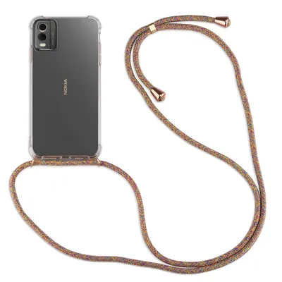 Produktbild von Handykette für Nokia C32 Handyhülle mit Band Umhängehülle mit Band Hülle Cover  Rainbow