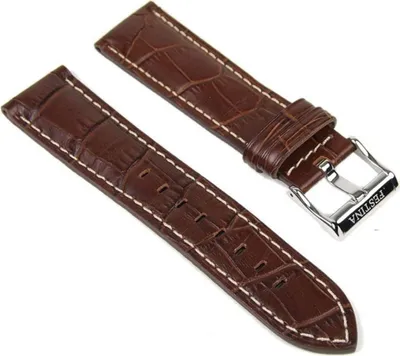 Produktbild von Festina Ersatzband Uhrenarmband Leder Band Braun 22mm F16282/7 F16282/