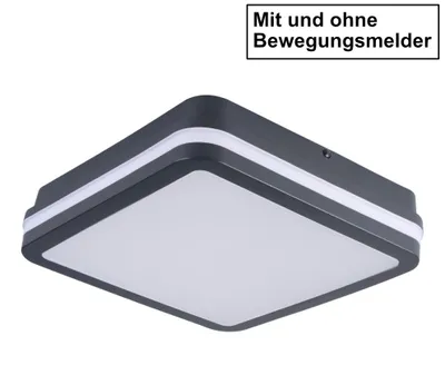 Produktbild von Kanlux LED- Deckenleuchte BENO Graphit IP54 33343