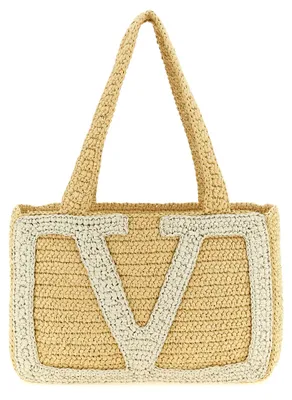 Produktbild von Valentino Garavani Tragetasche aus Viskose in Weiss W2B0S11QETCEM