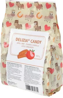 Image de KERBL Delizia Candy Apple with cinnamon - friandises pour chevaux - 600 g