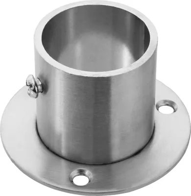 Produktbild von Edelstahl Flansch geschliffen Flanschverbindung Wandanker Wandflansch Ø32mm