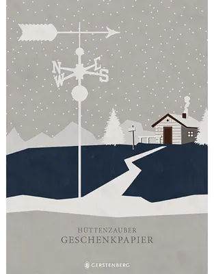 Produktbild von Geschenkpapier-Heft - Hüttenzauber