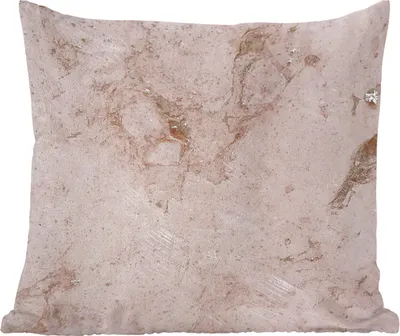 Produktbild von MuchoWow® Zierkissen Sofakissen Wohnzimmer Dekokissen 60x60 cm Marmor - Stein - Licht - Sitzfläche - Foto Polster