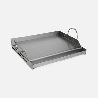 Produktbild von sweeek - Plancha Grillplatte, 40cm - Edelstahl