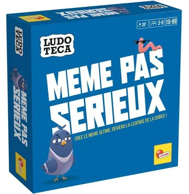Obrázek produktu pro Pouze pro zábavu – Hravá hra – LUDOTECA – LISCIANIGIOCHI – 3 až 6 hráčů – od 10 let