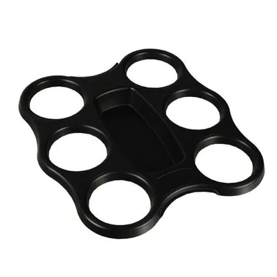 Immagine prodotto di 36 vaschette Papstar, PS 22,4 cm x 24,4 cm x 2,4 cm nero per 6 vaschette 10029