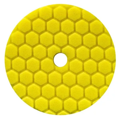 Image de Chemical Guys - Tampon de polissage, éponge de polissage BUFX111HEX5, 140 mm x 33 mm, microfibre