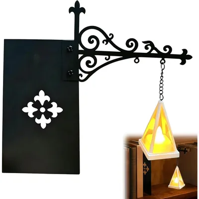 Produktbild von Bücherregallampe Buchstützen-Lampe LED Lesenook-Leuchte für Bücherregal & Tisch Regallampe Warm-Kerze