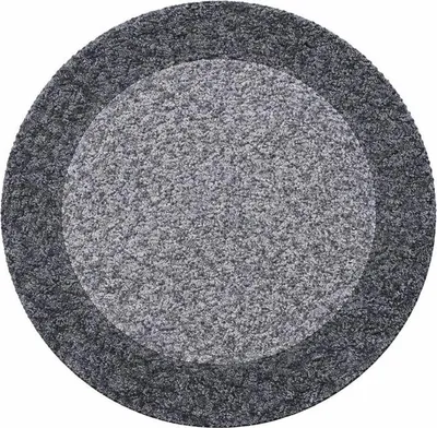 Obrázek produktu pro 200x200 (průměr) kruh Kusový koberec Life Shaggy 1503 grey kruh