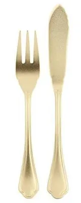 Obrázok produktu pre Sambonet Filet Toiras Diamond Edelst./PVD Weißgold Fischbesteck 24tlg. S0187-S00597-S0149 52956P88