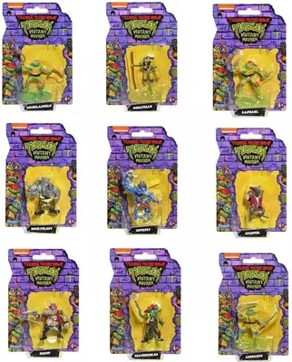 Zdjęcie produktu dla WOJOWNICZE ŻÓŁWIE NINJA Movie Mini Figure Blister, figurka
