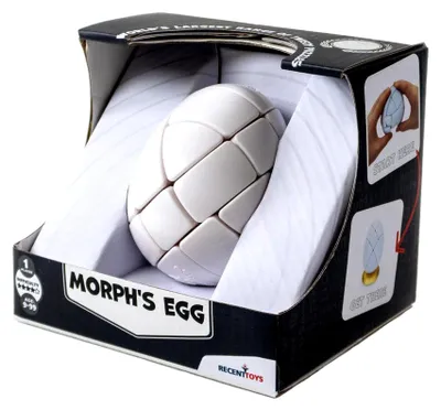 Produktbild von Recent Toys Denkspiel Gehirntrainer Puzzle Morphs Egg weiß
