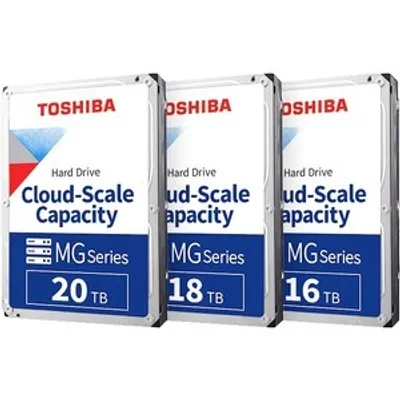 Produktbild von Toshiba MG10 Series MG10SCA20TE - Festplatte - Enterprise - 20 TB - intern - 3.5" (8.9 cm) - SAS 12Gb/s - 7200 rpm - Puffer: 512 MB