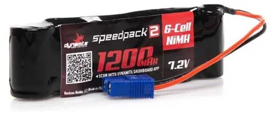 Obrázok produktu pre Dynamite NiMH Speedpack2 7,2 V 1200 mAh EC3