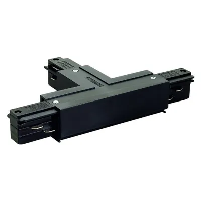 Image de Eutrac 145640 High voltage mounting rail T-connector SLV Black