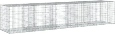 Obrázok produktu pre vidaXL Gabión s krytom 500x100x100 cm Pozinkované železo