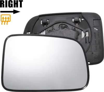 Image de Rétroviseur De Voiture Droit Avec Verre De Remplacement Et Plaque De Support Chauffant, Verre Blanc Pour Honda CR-V CRV 2002-2006