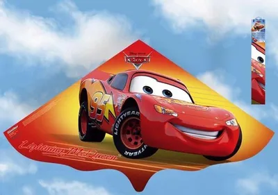 Produktbild von CA Einleinerdrachen Cars 115x63cm Drachen