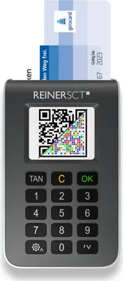 Produktbild von Reiner SCT tanJack photo QR, Grau, Weiß, TFT, 4,5 cm (1.77"), 128 x 160 Pixel, CMOS, Alkali