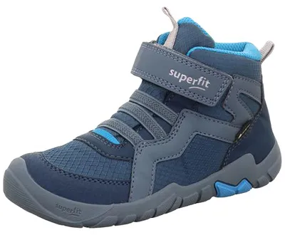 Immagine prodotto di Superfit Gore-Tex Barefit Trace Scarpe impermeabili da bambino per camminare a piedi nudi, blu/turchese, 1-006034-8020 - Taglia 33