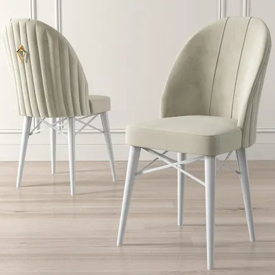 Produktbild von Perillis - Stuhl, Cremeweiß, 6 Stühle