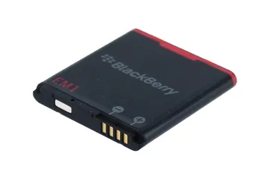 Produktbild von Akku für Blackberry E-M1 Li-Ion 3,7 Volt 1000 mAh schwarz.