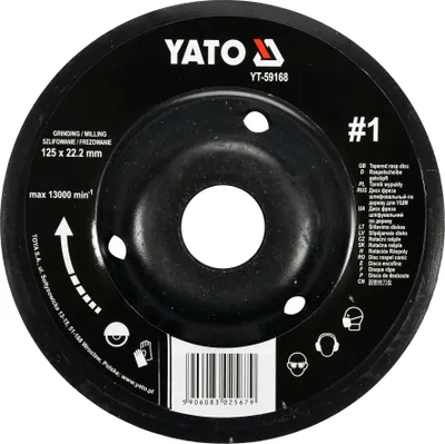 Obrázok produktu pre Yato YT-59168, 12,5 cm, 1 kusov