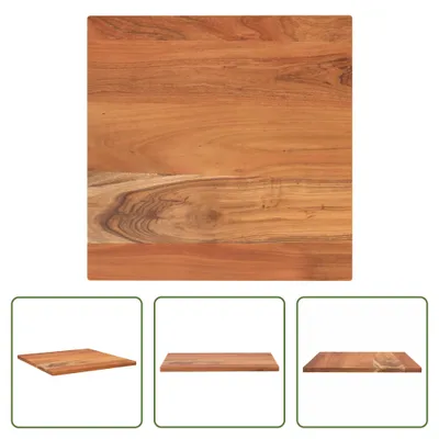 Produktbild von The Living Store Tischplatte 60x60x2,5 cm Quadratisch Massivholz Akazie