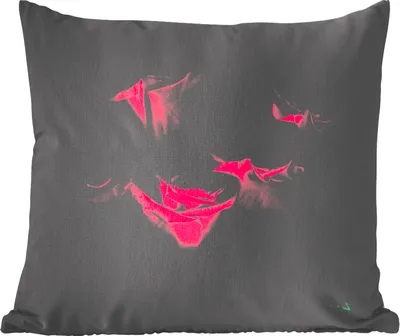 Produktbild von MuchoWow® Zierkissen Sofakissen Wohnzimmer Dekokissen 60x60 cm Blumen - Rosen - Wald - Sitzfläche - Foto Polster