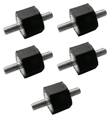 5x Halter Gummilager Silentgummi Silentblock Schwingungsdämpfer Gummi Puffer – Produktansicht
