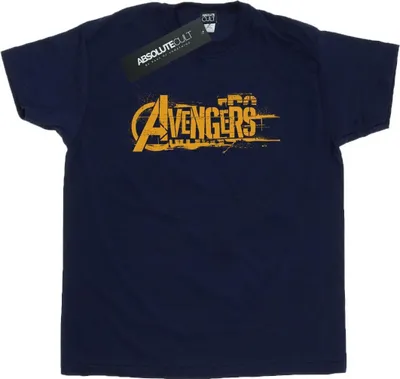 Produktbild von Marvel - "Avengers Infinity War" T-Shirt für Herren BI12373 (S) (Marineblau)