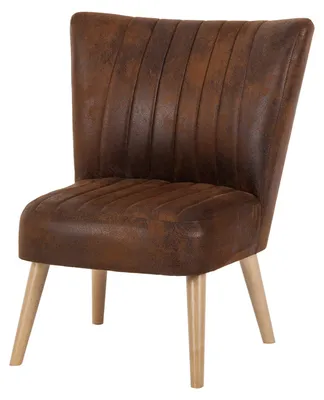 Produktbild von home24 Sessel - Antiklederlook - Braun