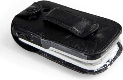 Zdjęcie produktu dla Ledertasche mit Gürtelclip für Doro 610