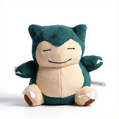 Produktbild von Relaxo Plüschtier 17 cm – Pokémon Kuscheltier – Weiches Spielzeug für Kinder