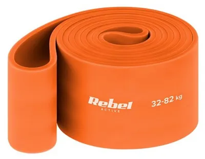 Image de Bande élastique en latex Rebel RBA-3000-7, 208 CM, 32-82 KG Orange