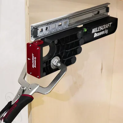 Produktbild von Milescraft | Montageschablone für Schubladenauszüge