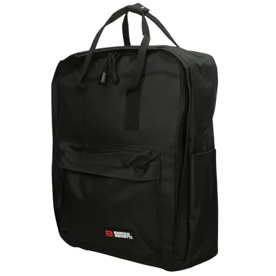 Produktbild von Christian Wippermann hochwertiger großer Herren Damen Rucksack City Bag Cityrucksack Tasche Schwarz