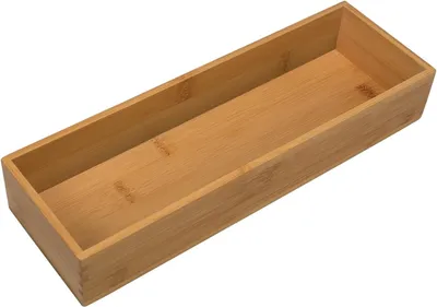 Bambus-Lade-Organizer 30x10x5 cm, Aufbewahrungsbox