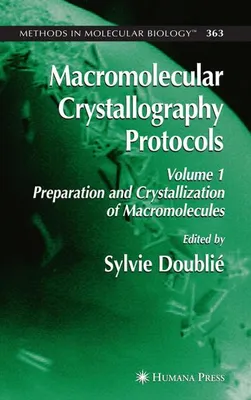 Produktbild von Macromolecular Crystallography Protocols, Volume 1